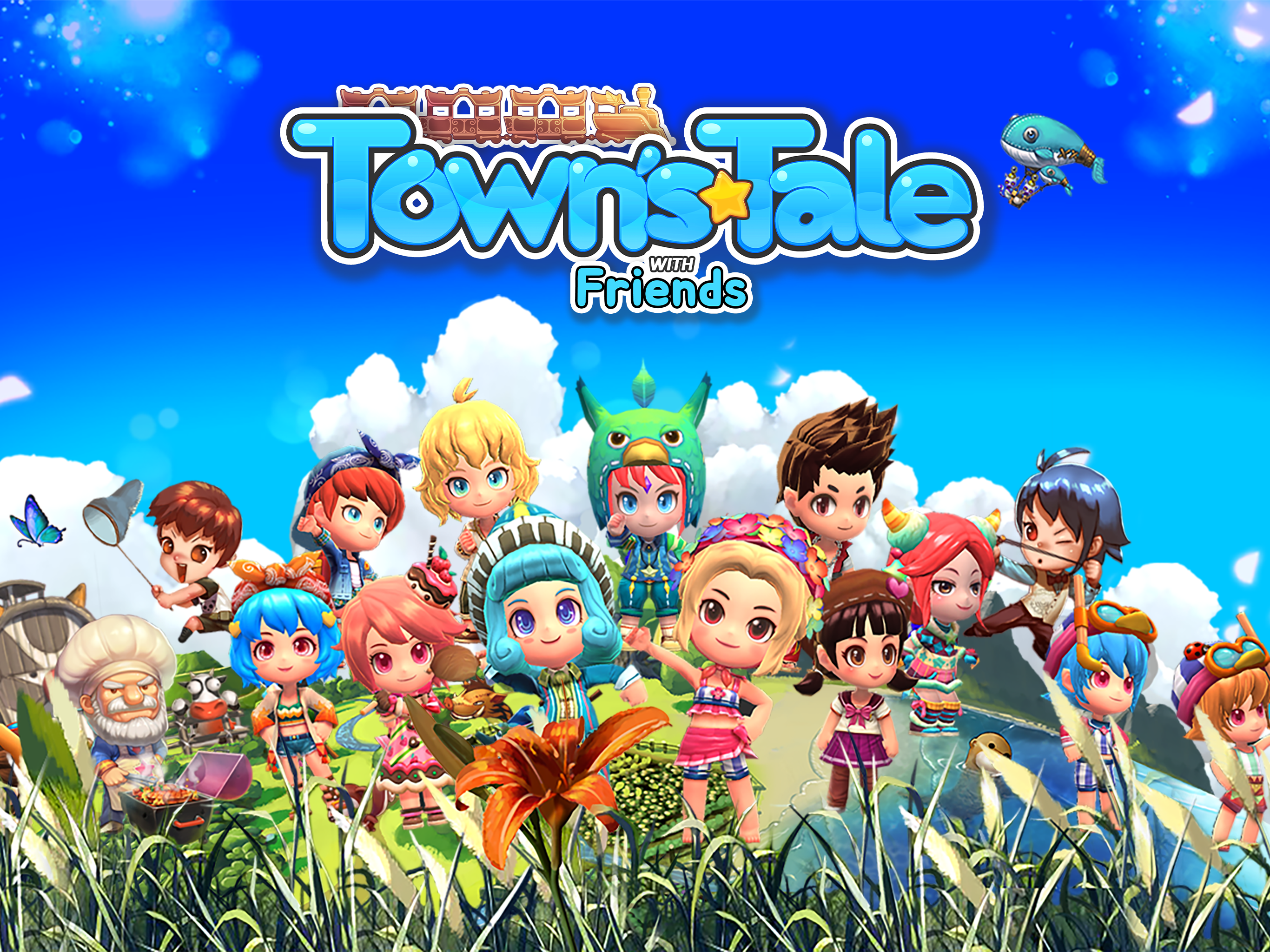 Town's Tale with friends Game Screenshot