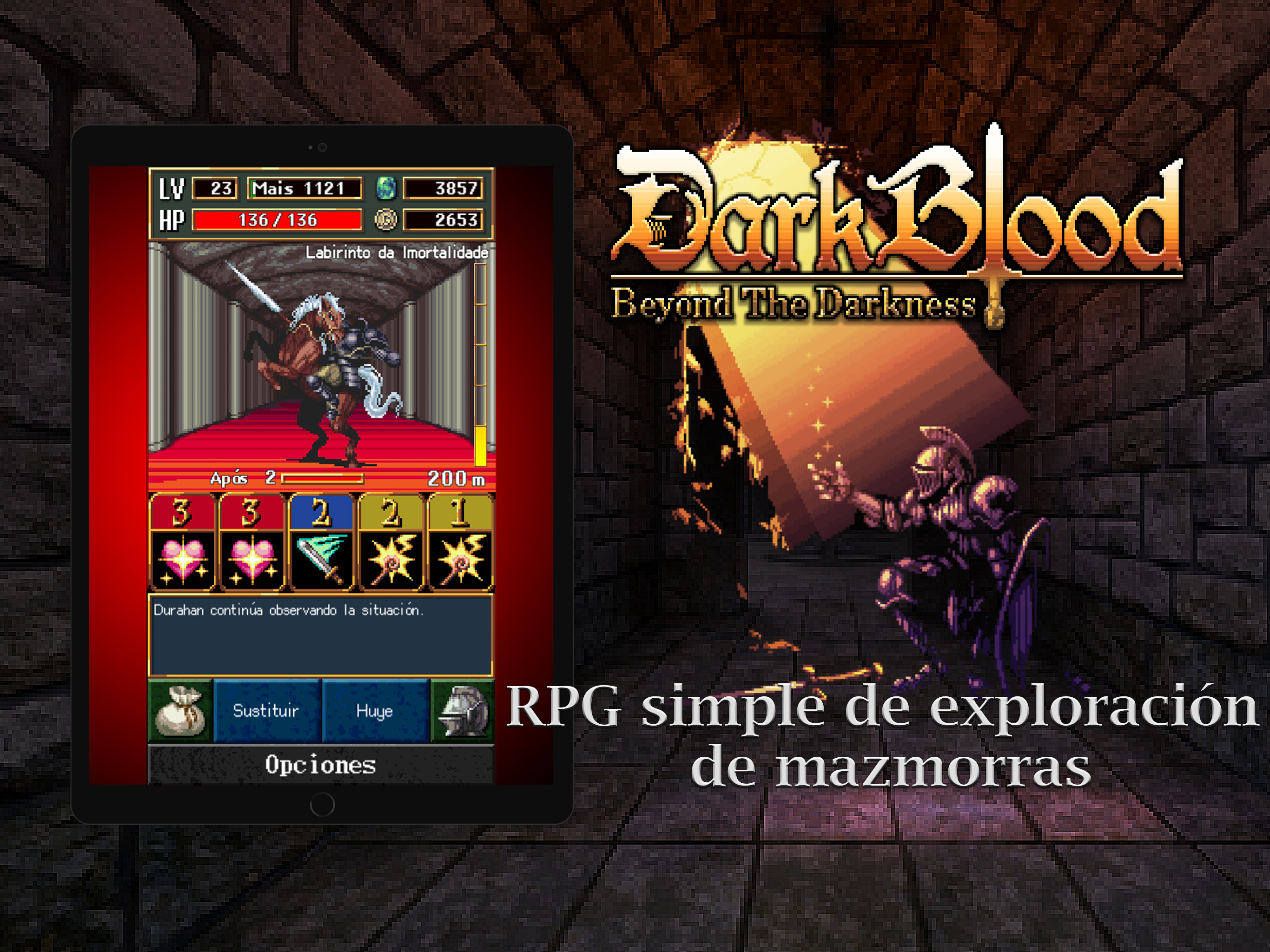Captura de Pantalla del Juego DarkBlood -Hack and Slash RPG-