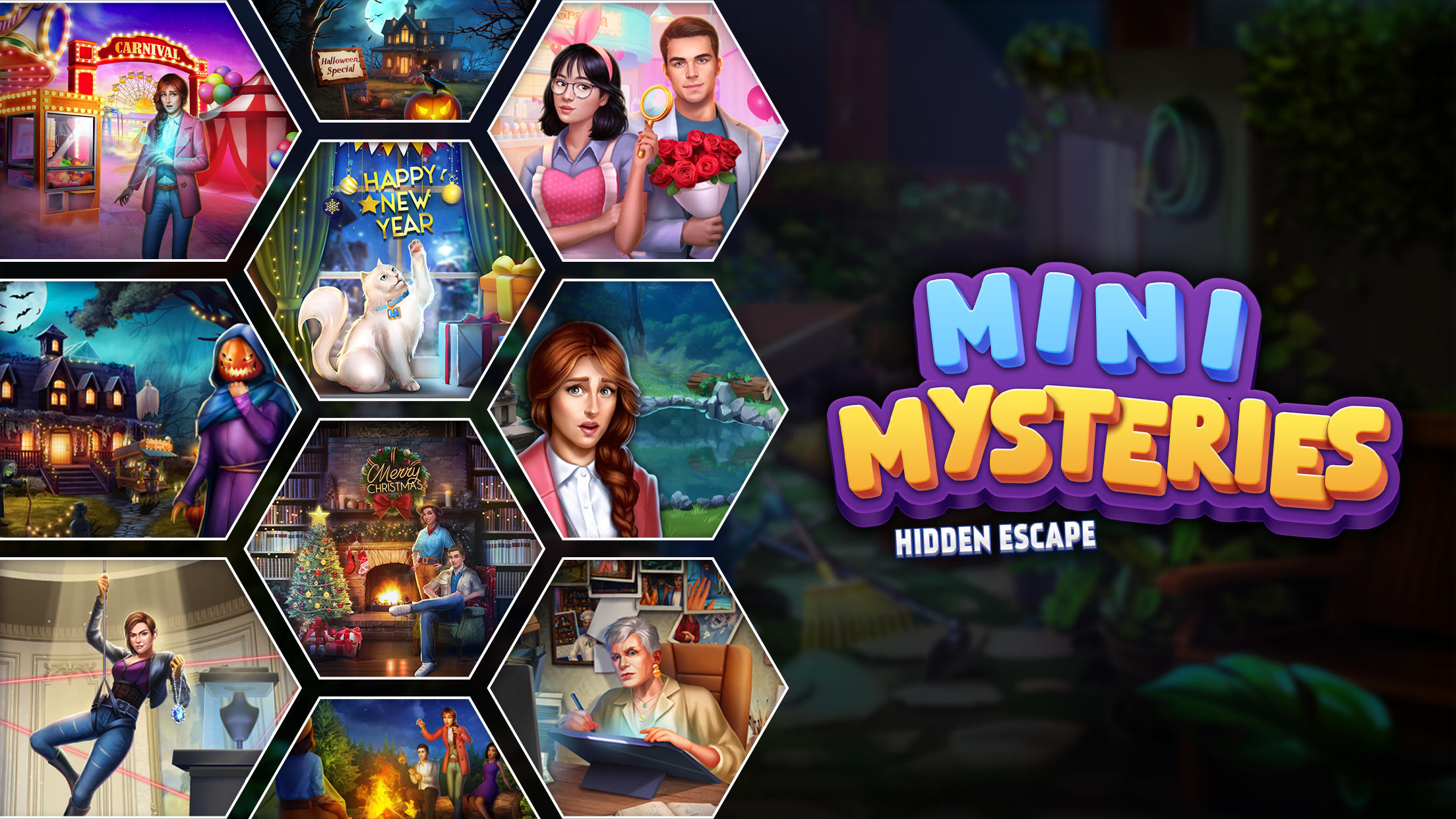 Puzzle Adventure Mystery Games ภาพหน้าจอเกม