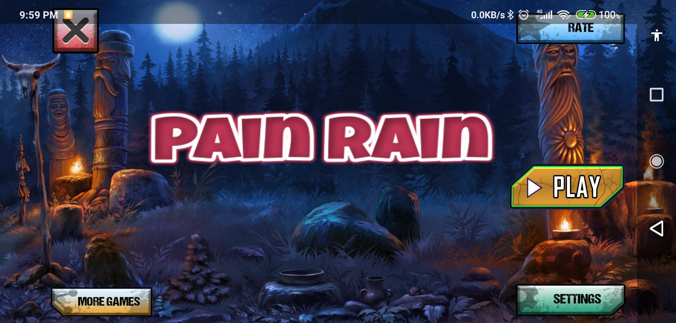 Screenshot 1 of Permainan pertarungan jalanan Pain Rain 1.0