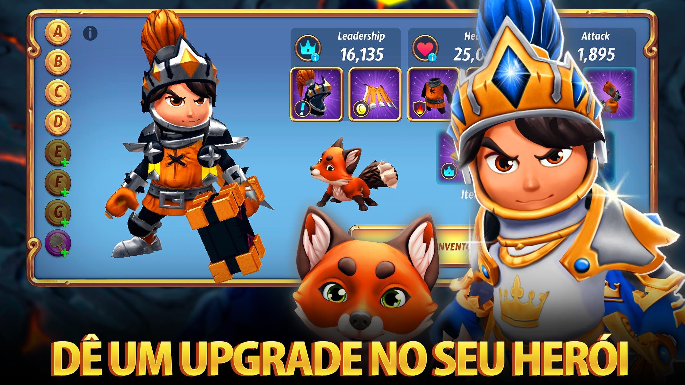 Captura de Tela do Jogo Royal Revolt 2: Tower Defense