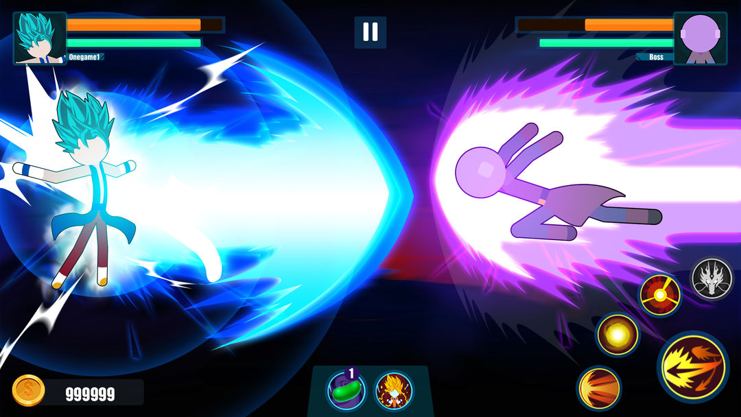 Stick Dragon Fight Warrios screenshot game