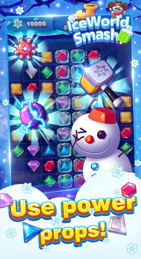Ice World Smash Game Screenshot
