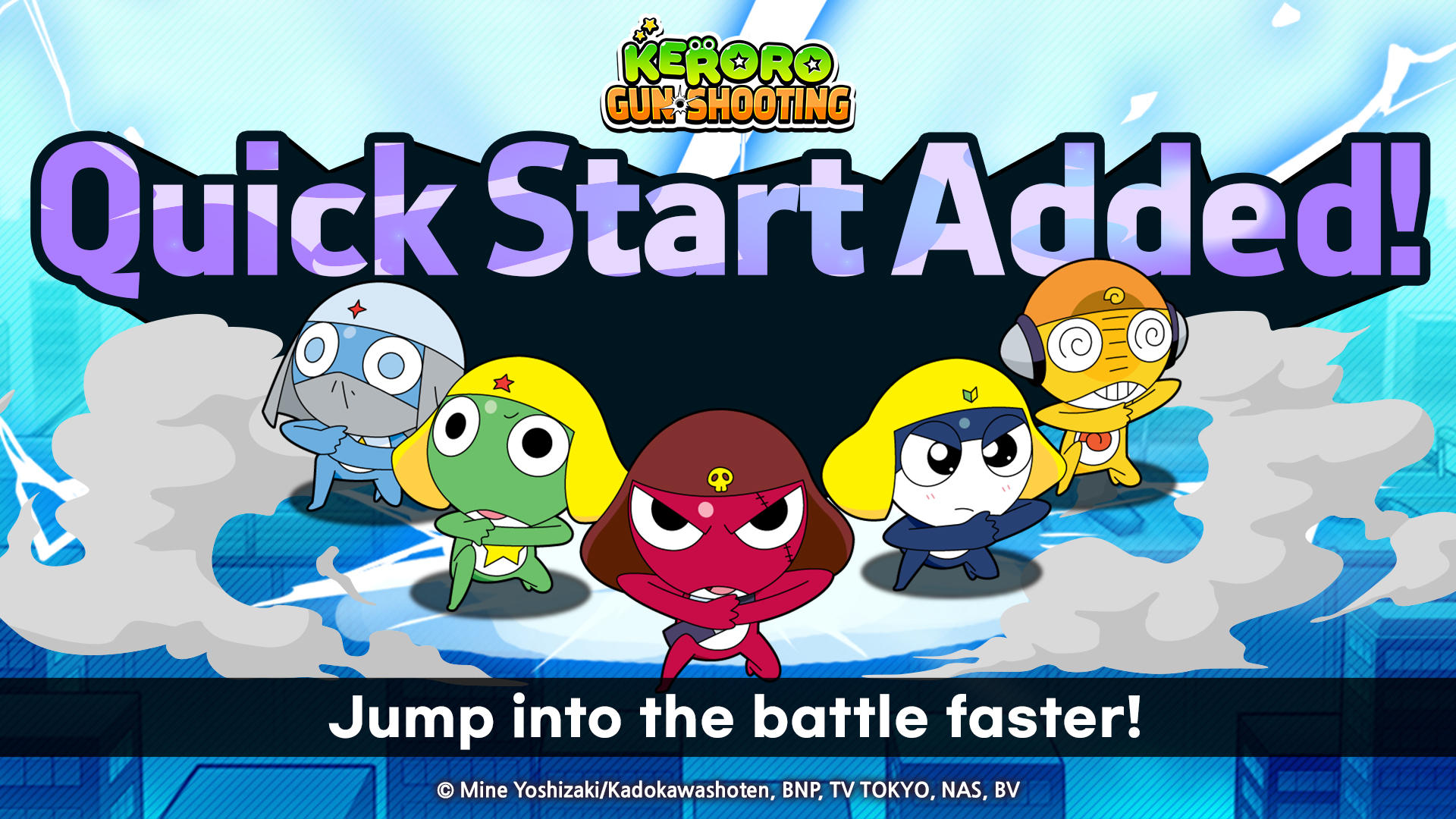 Keroro Gun Shooting Game Screenshot