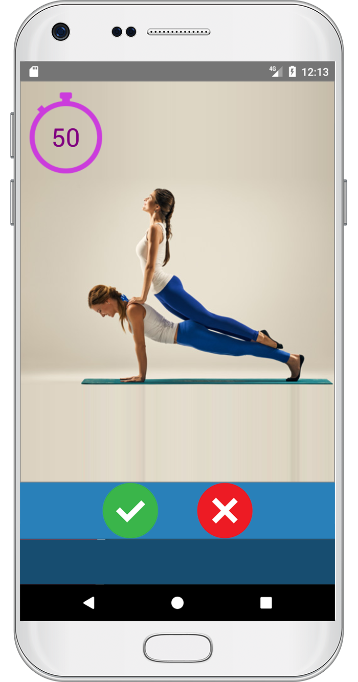 Yoga Challenge App ภาพหน้าจอเกม