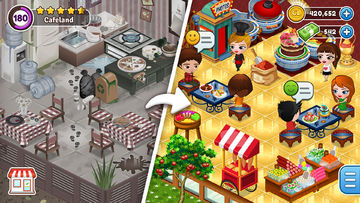 Cafeland - Restaurant Cooking ภาพหน้าจอเกม