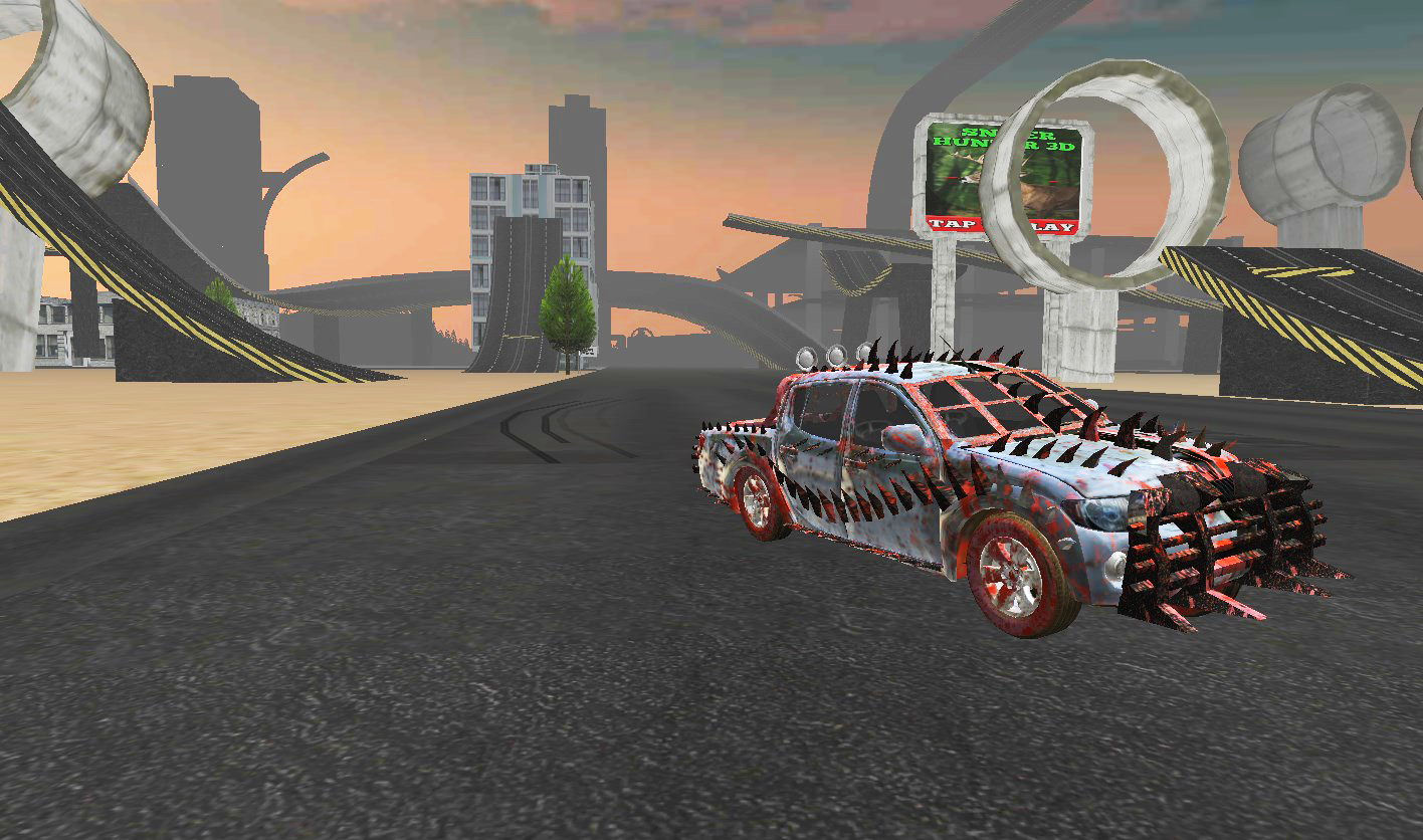 Cuplikan Layar Game Zombie Killer Truck Driving 3D