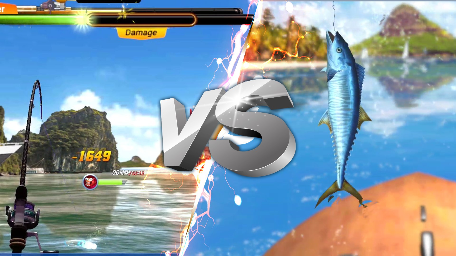 Screenshot 1 of การต่อสู้ตกปลา 2021 1.0.3