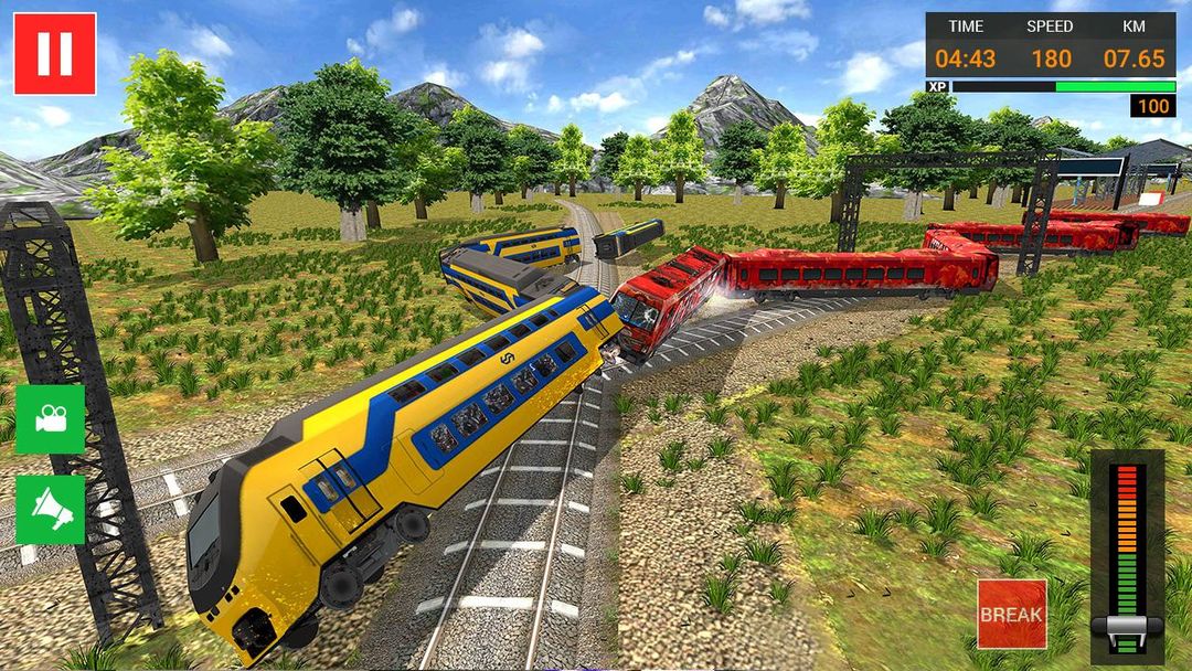 Euro Train Simulator Free - Train Games 2019 screenshot game