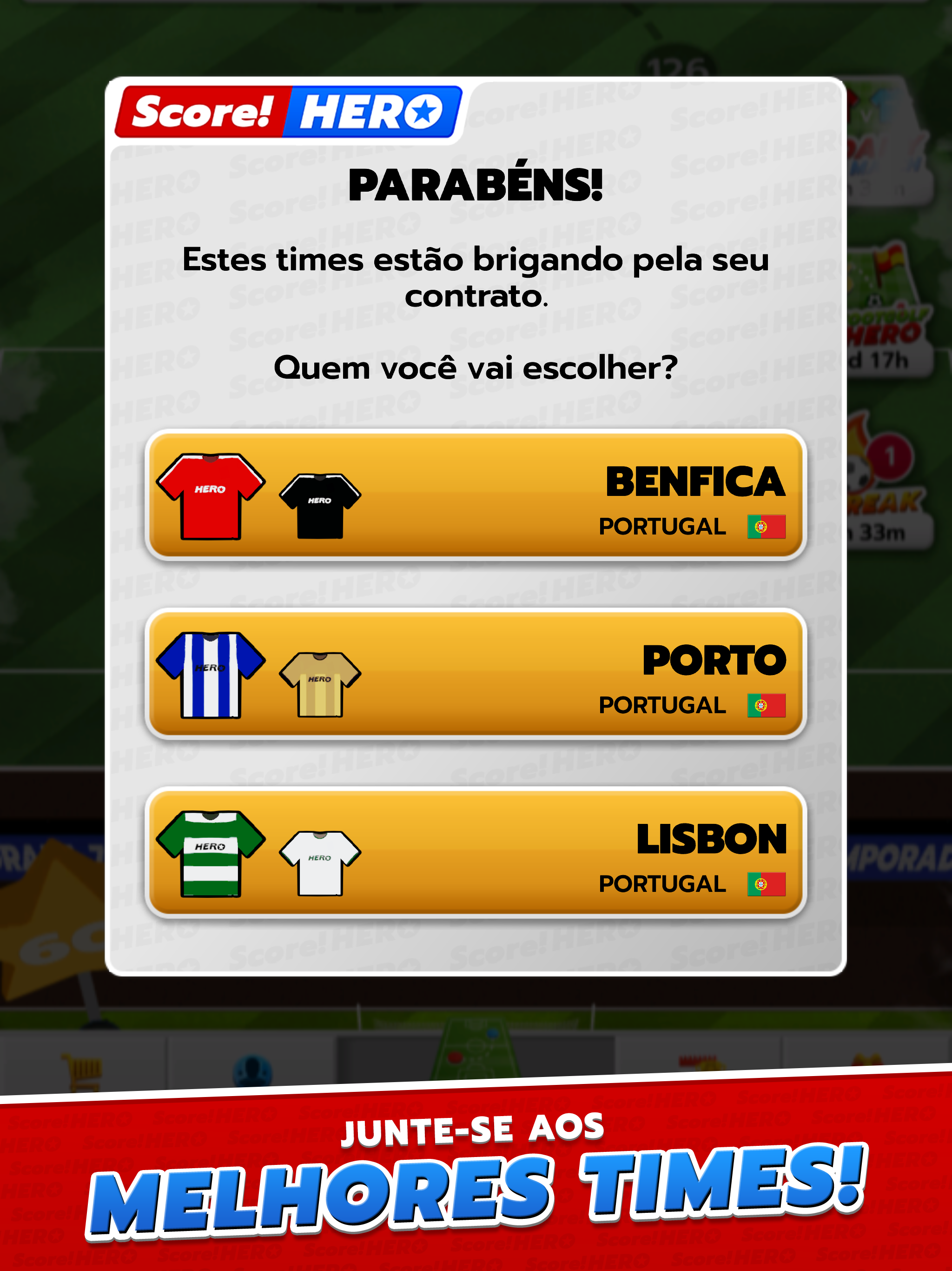 Captura de Tela do Jogo Score! Hero
