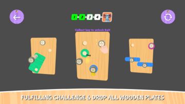 Captura de Tela do Jogo Quebra-cabeça de porcas