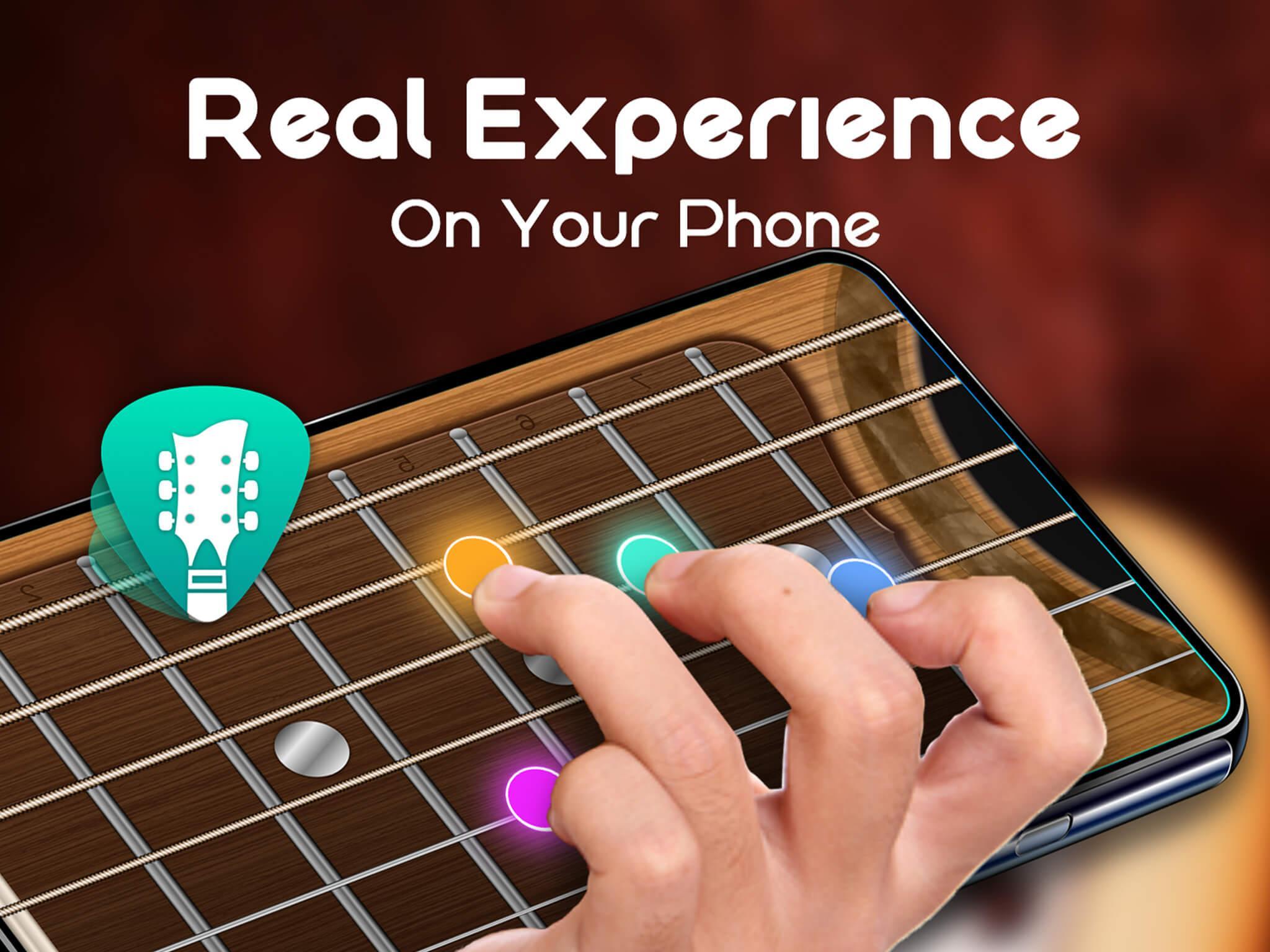 Real Guitar - Free Chords, Tabs & Simulator Games ภาพหน้าจอเกม