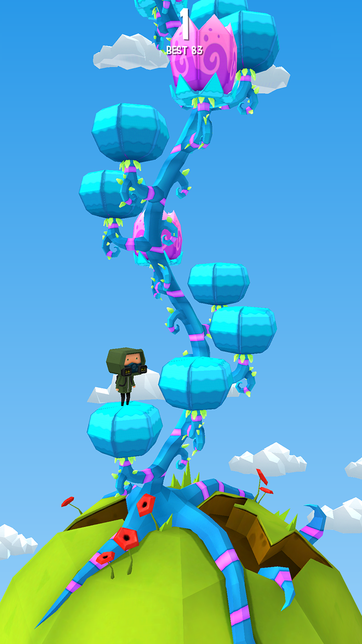 Jumpy Tree - Arcade Hopper Game Screenshot