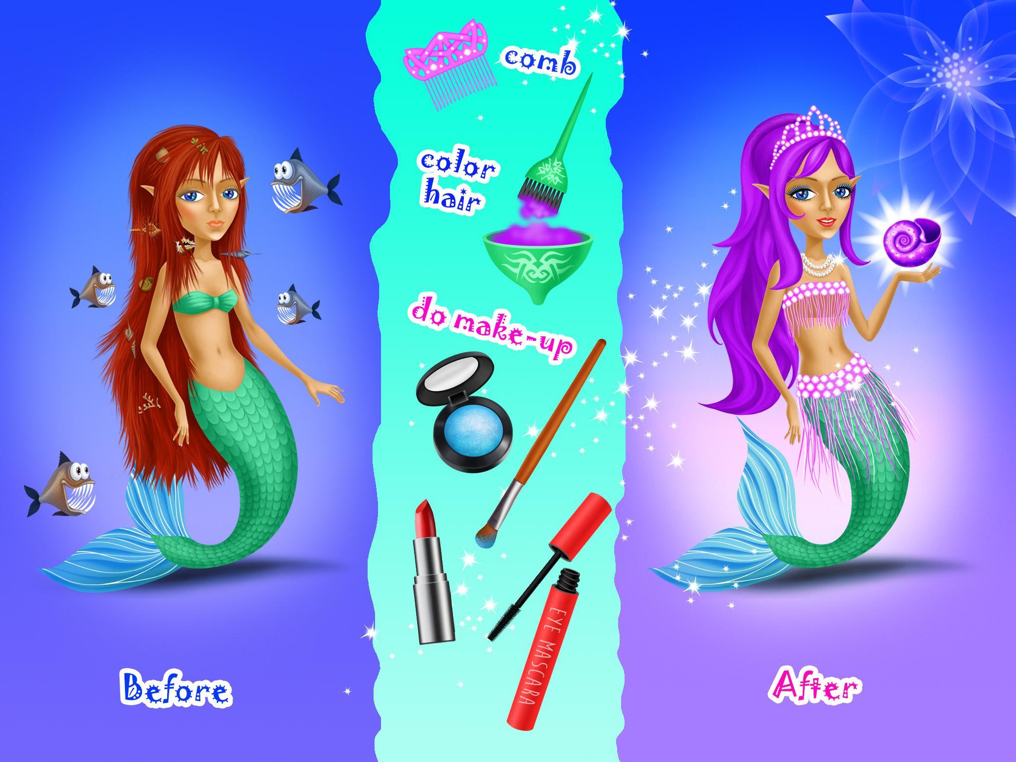 Fairyland Beauty Salon Game Screenshot