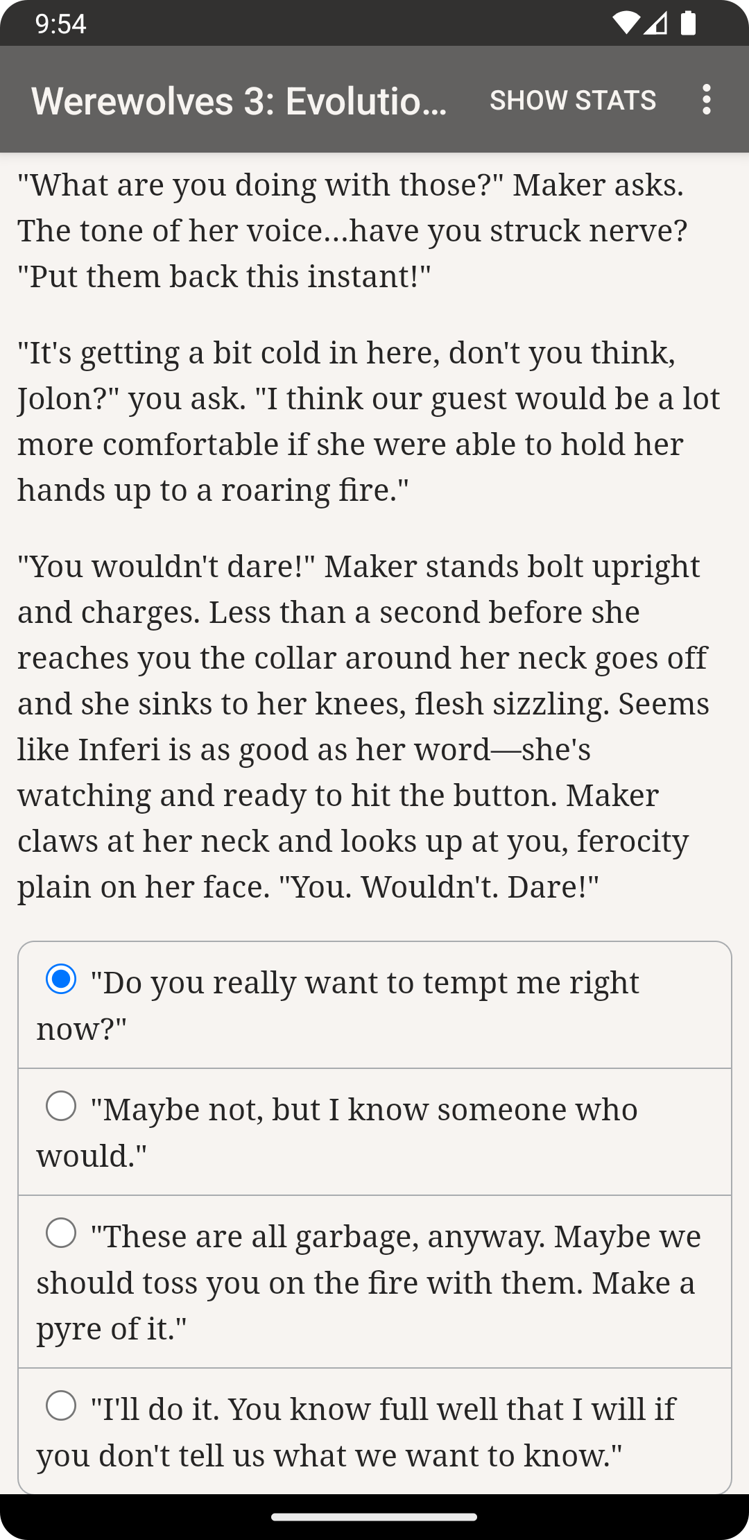 Werewolves 3: Evolution's End Game Screenshot