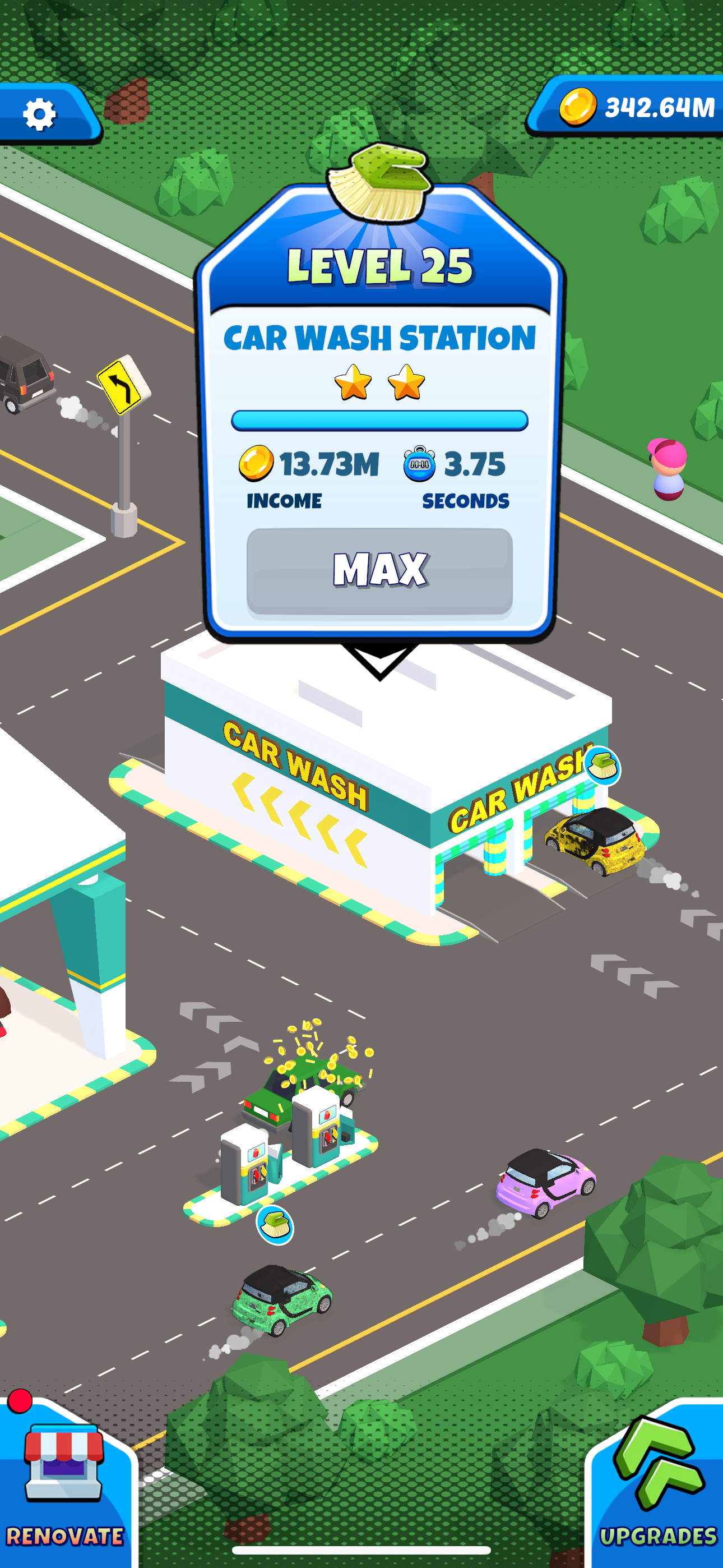 Gas Station Empire Game Screenshot