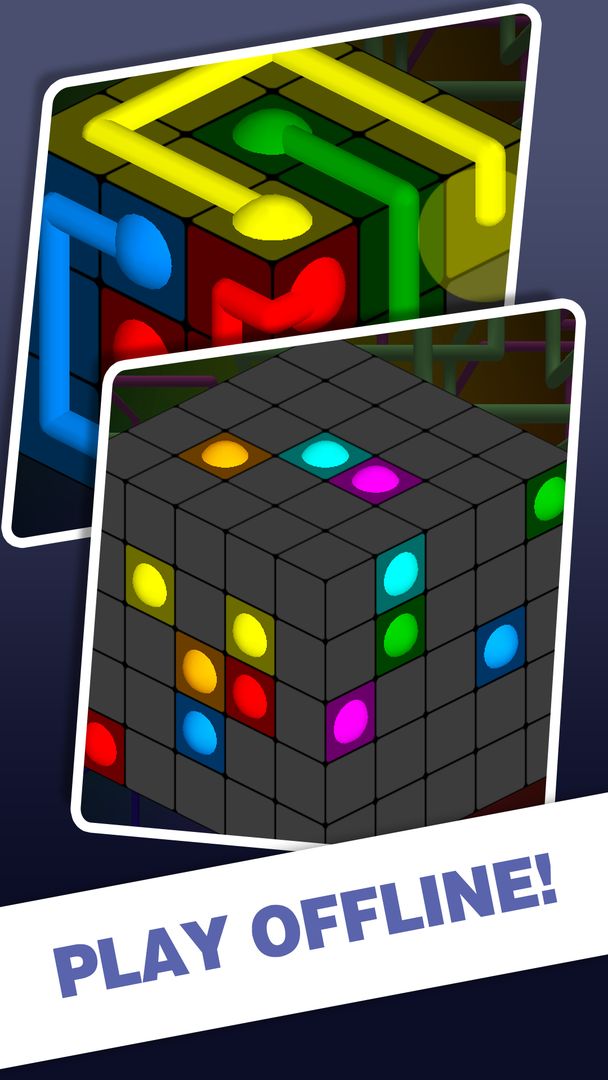 Hexahedron Connect screenshot game
