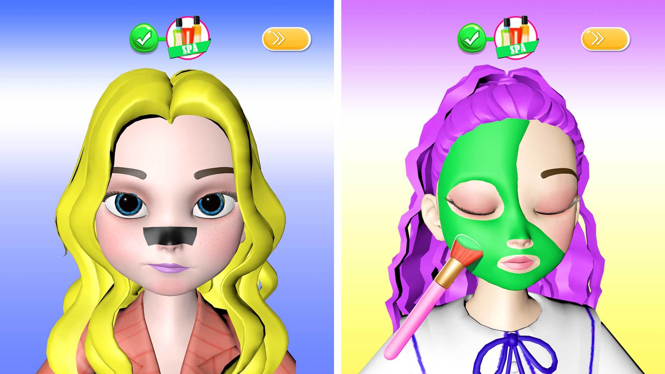 Скриншот игры Makeup Games DIY Makeover