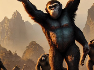 Angry Gorilla Apes City Games Game Screenshot