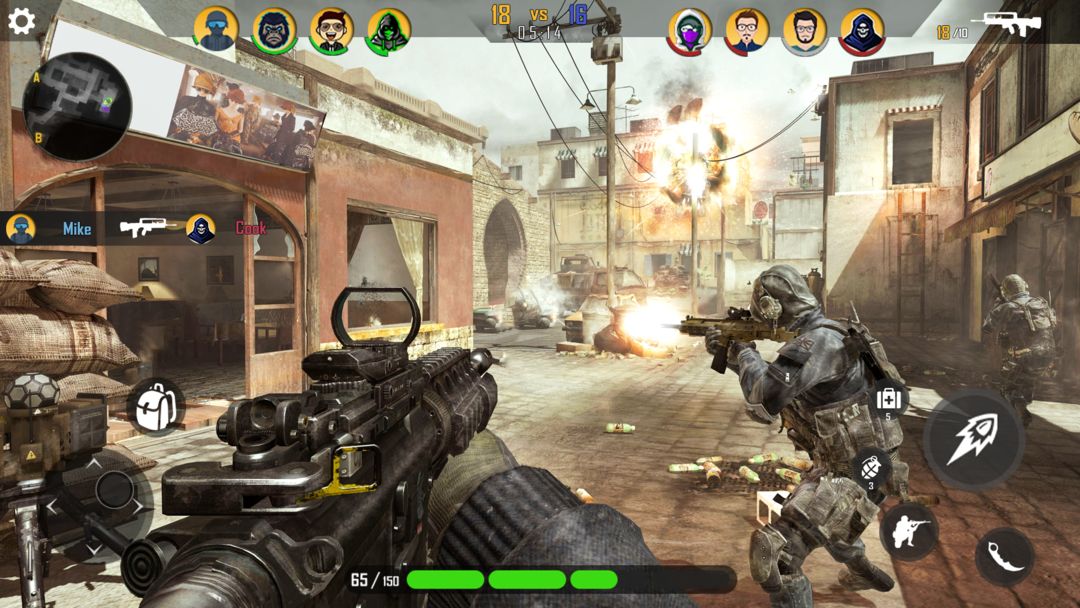 Real Army Pria Anti Teroris Penembakan permainan screenshot game