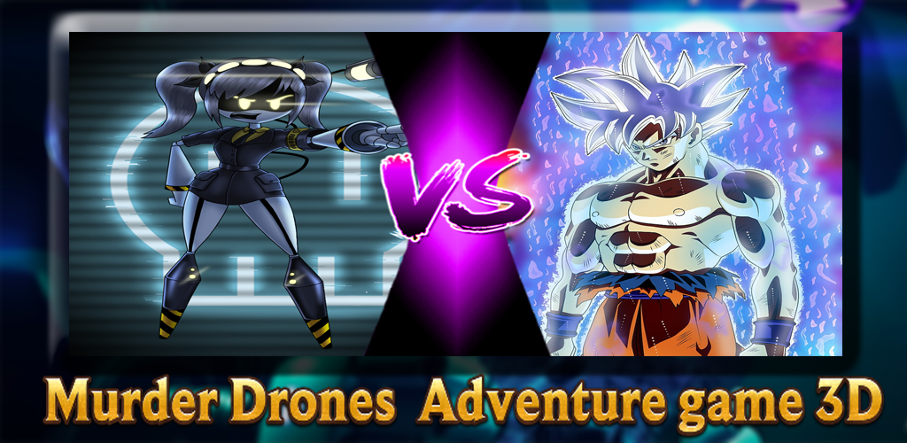 Banner of Murder Drones Game Adventure 1.1