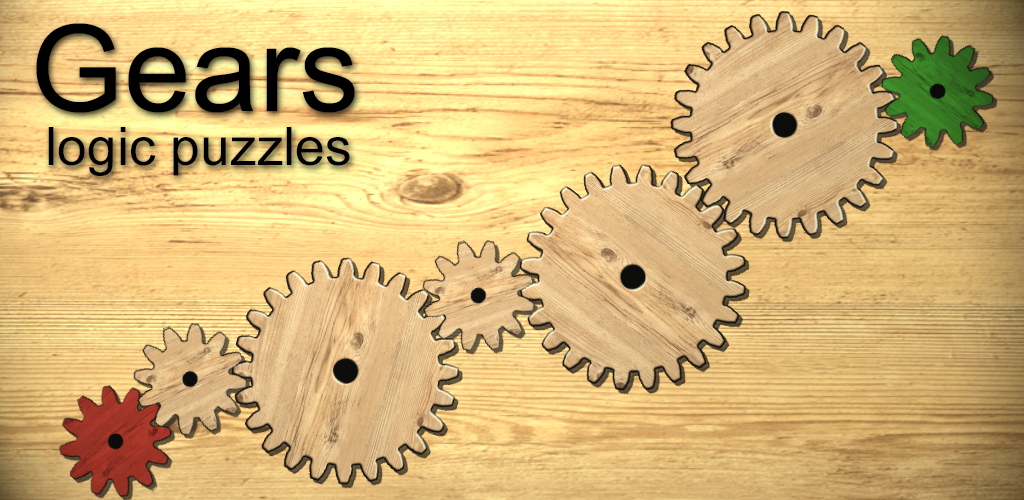 Banner of Gears logic puzzles Zahnräder 235