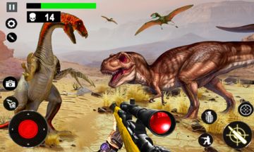 Wild Dino Hunting Gun Games ภาพหน้าจอเกม