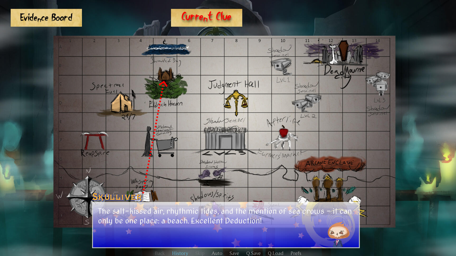 Screenshot of Grim's Gambit