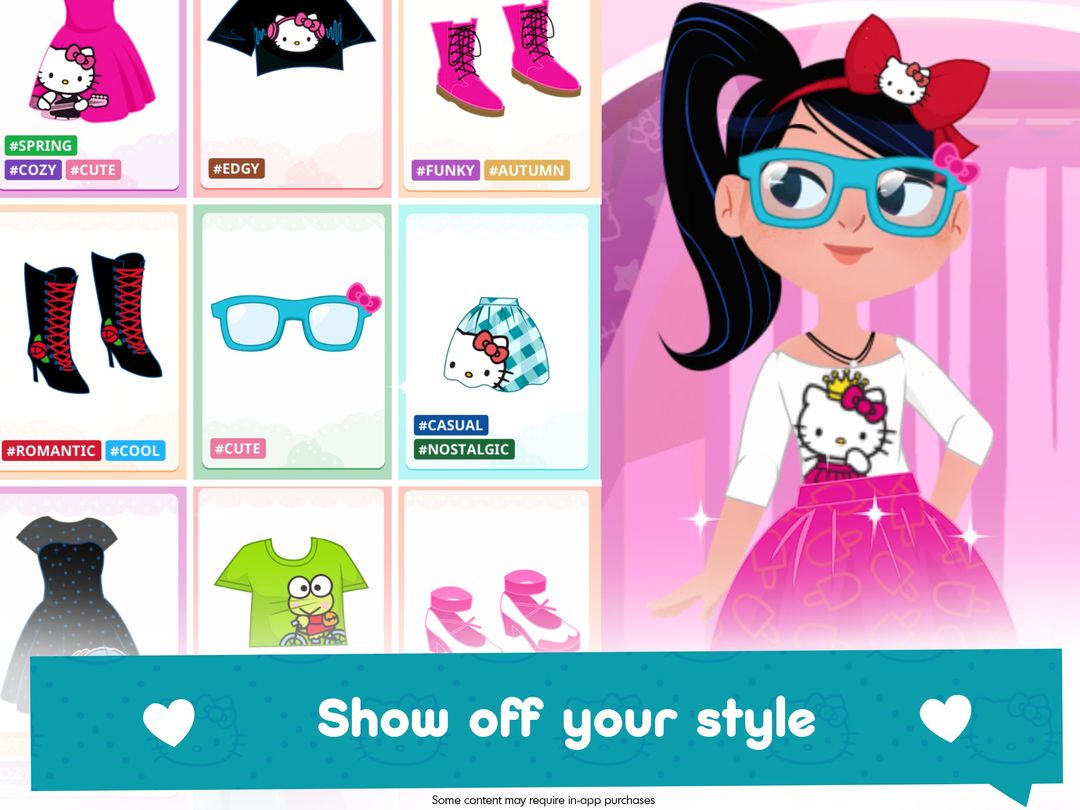 Hello Kitty Fashion Star ภาพหน้าจอเกม