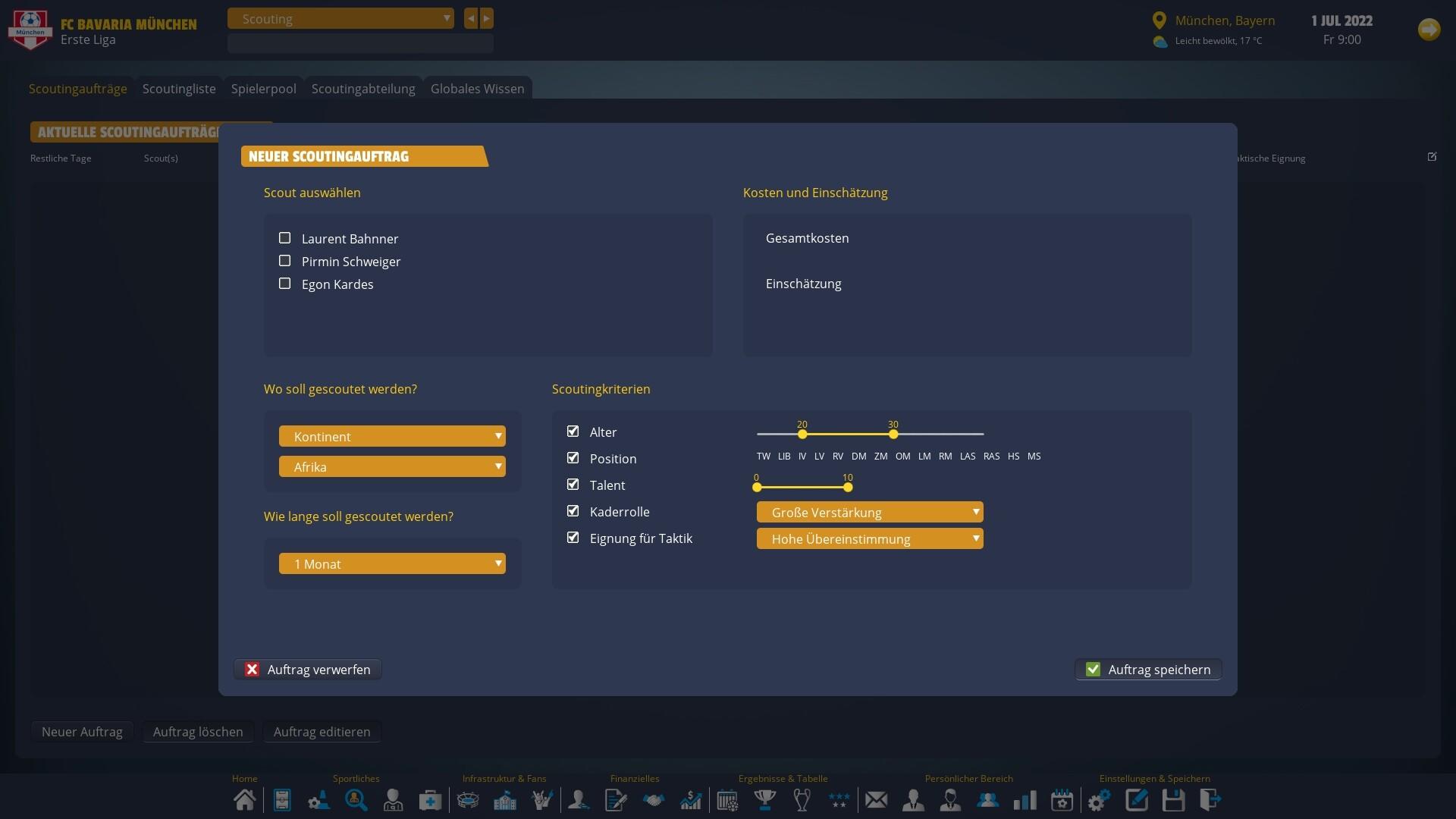 Screenshot of Player's Eleven - A Football Manager Game