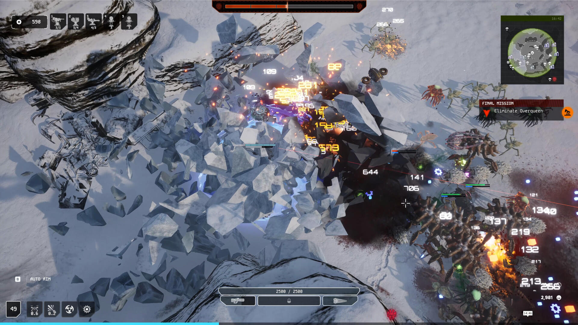 Iron Core: Mech Survivor Game Screenshot