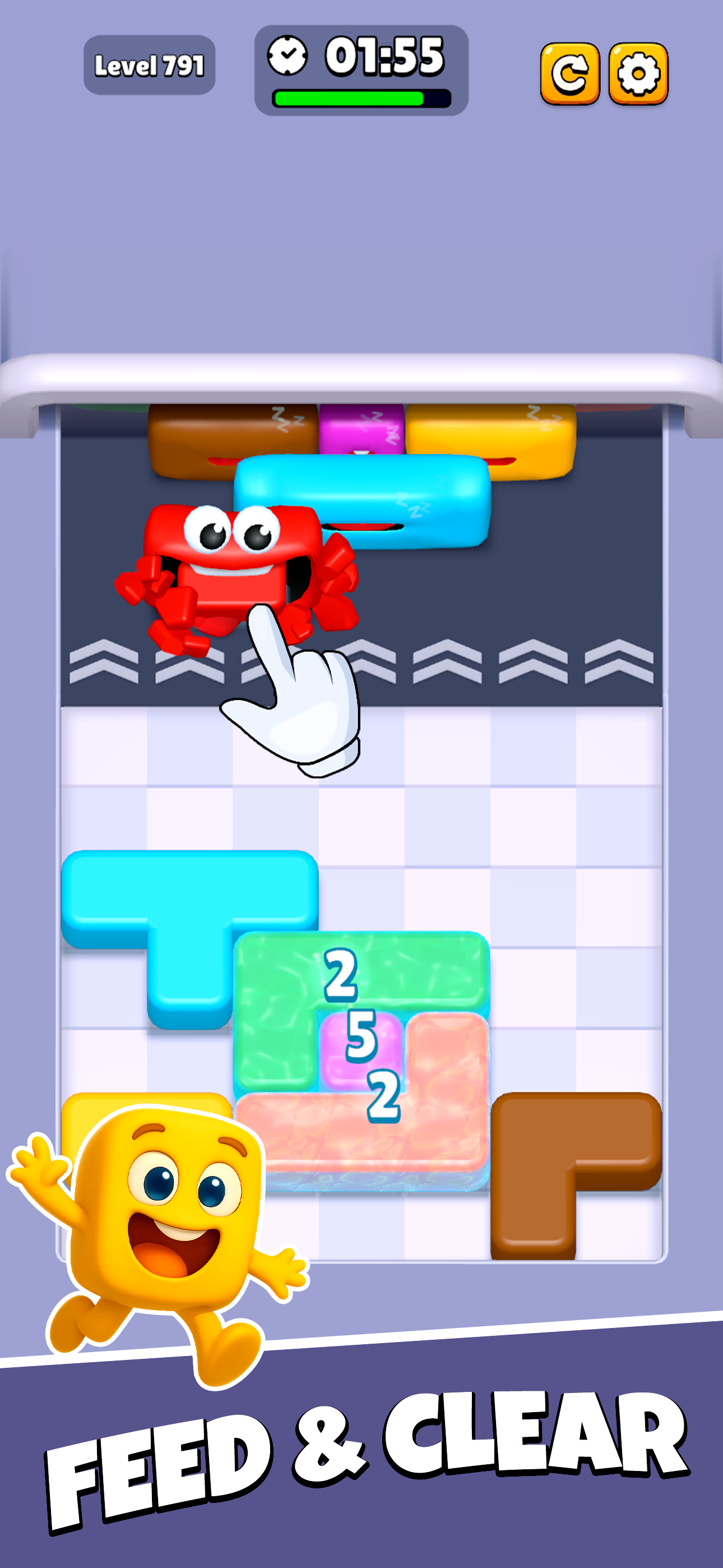 Cuplikan Layar Game Monster Feed Jam