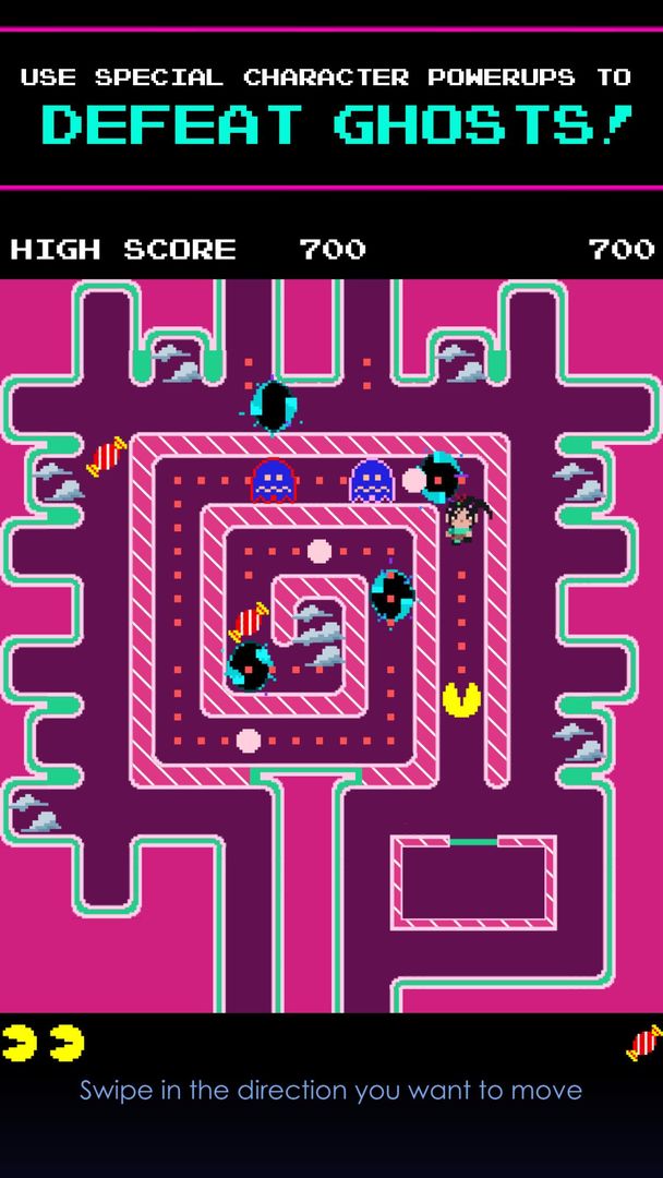 PAC-MAN: Ralph Breaks the Maze 게임 스크린 샷
