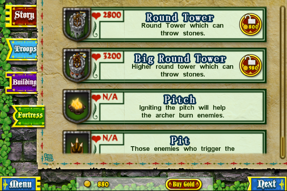 Fortress Under Siege HD Game Screenshot