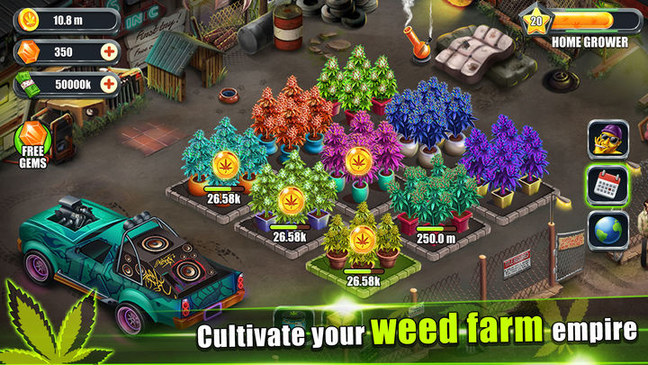 Screenshot 1 of Weed Farm - Idle Tycoon Games 1.7
