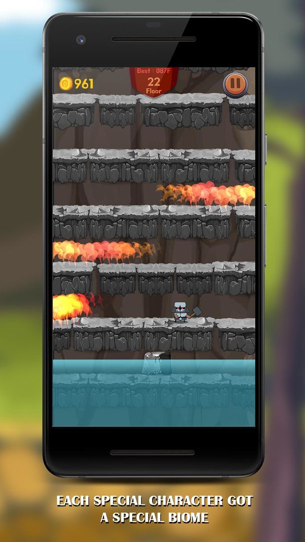 Screenshot of Flood Time - Arcade infinite j