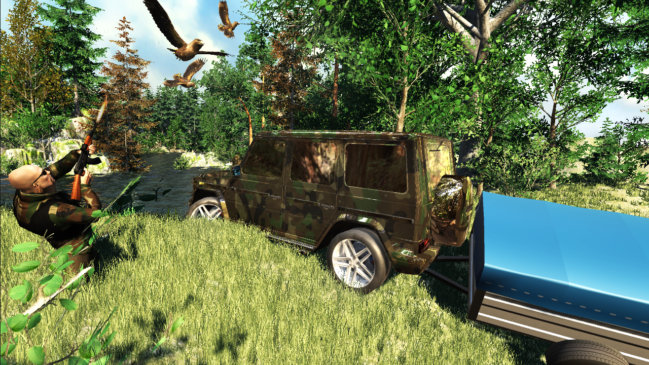 Hunting Simulator 4x4 Game Screenshot