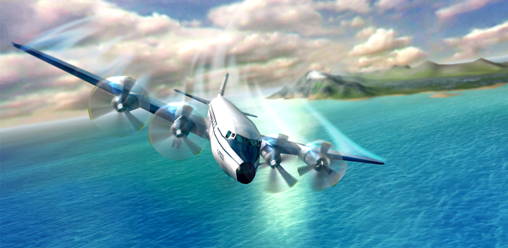 Banner of Simulator Penerbangan Percontohan Nyata 3D 1.6