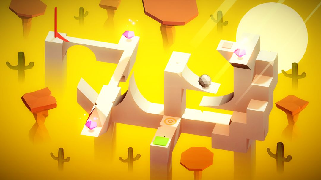Screenshot of Poly & Marble Maze