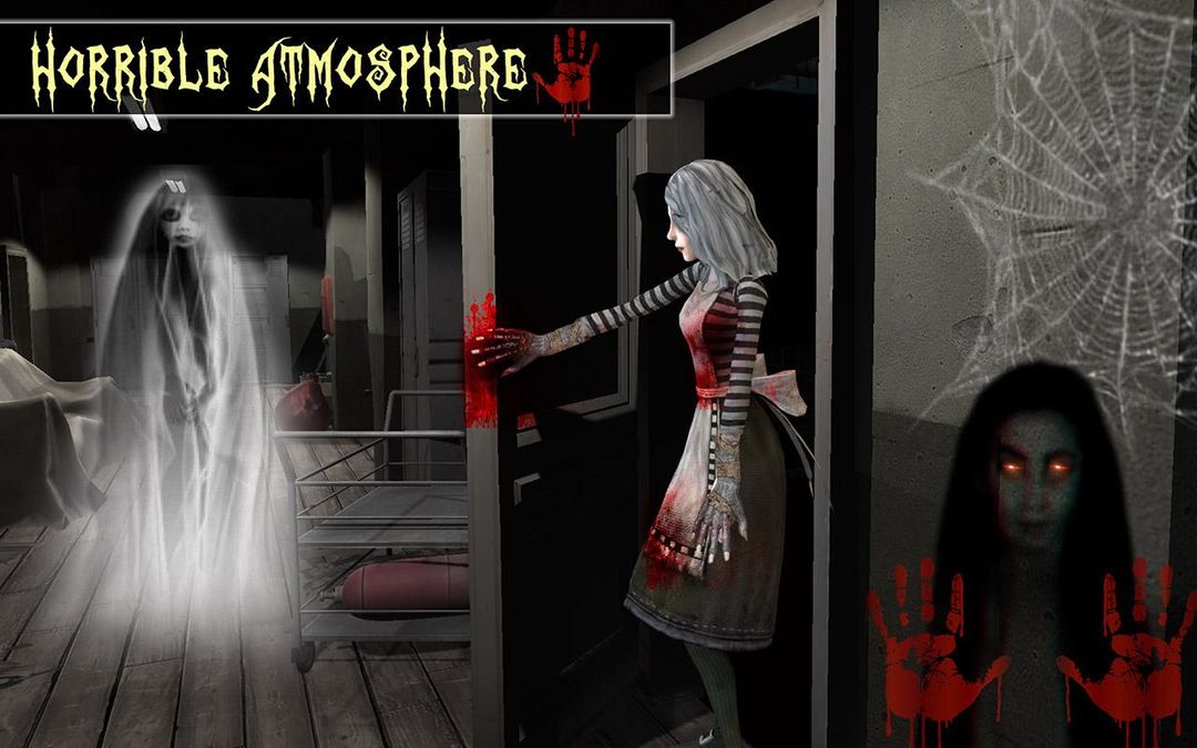 Scary Granny Neighbor 3D - Horror Games Free Scary 게임 스크린 샷