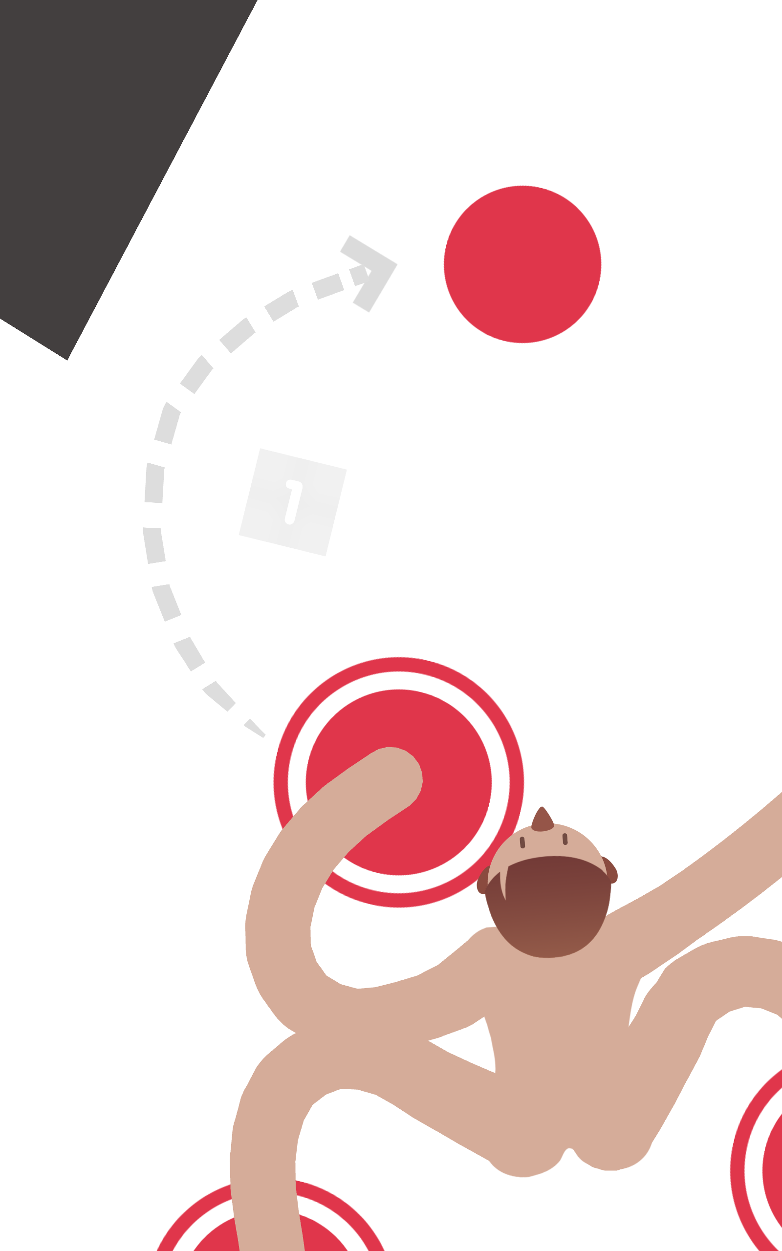 Nood Climbrs ภาพหน้าจอเกม