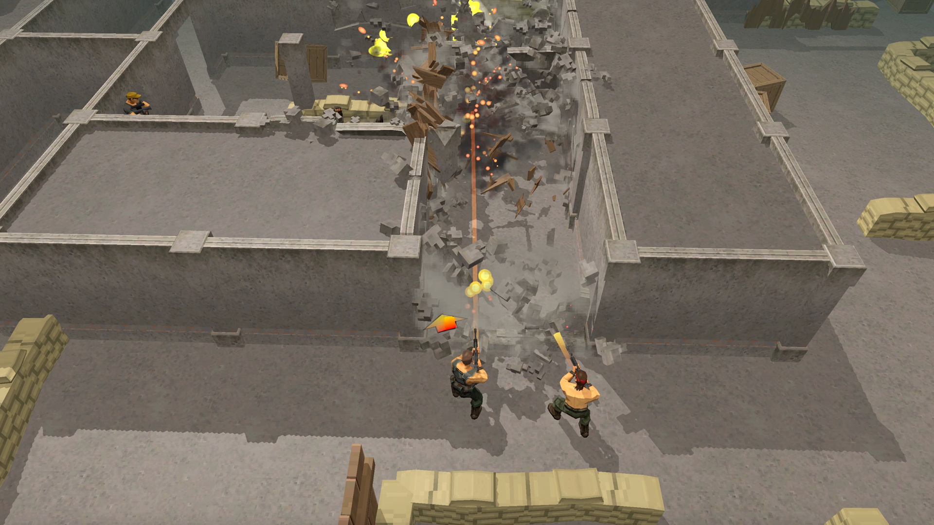 Screenshot of Danger Dudes: Shooting Stars
