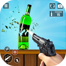 Offline Bottle Shooting Games