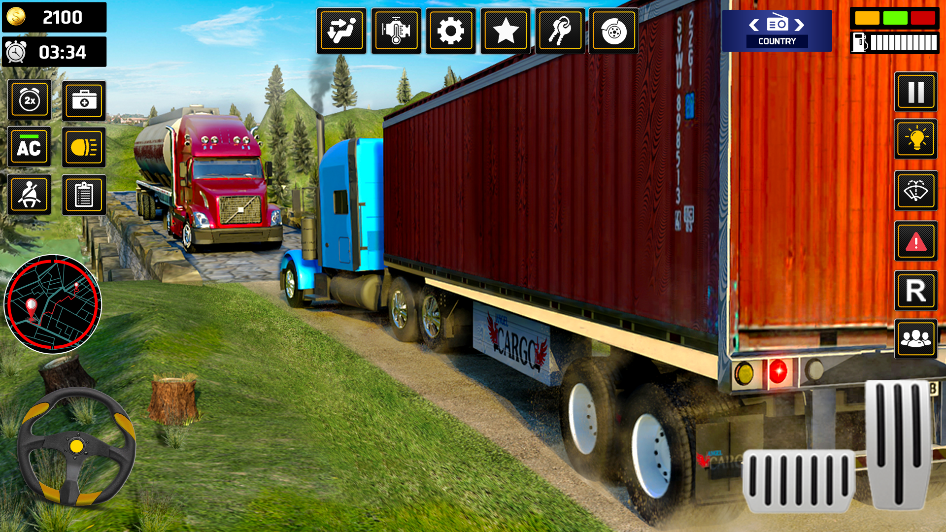 Screenshot of Offroad Cargo Transport Truck
