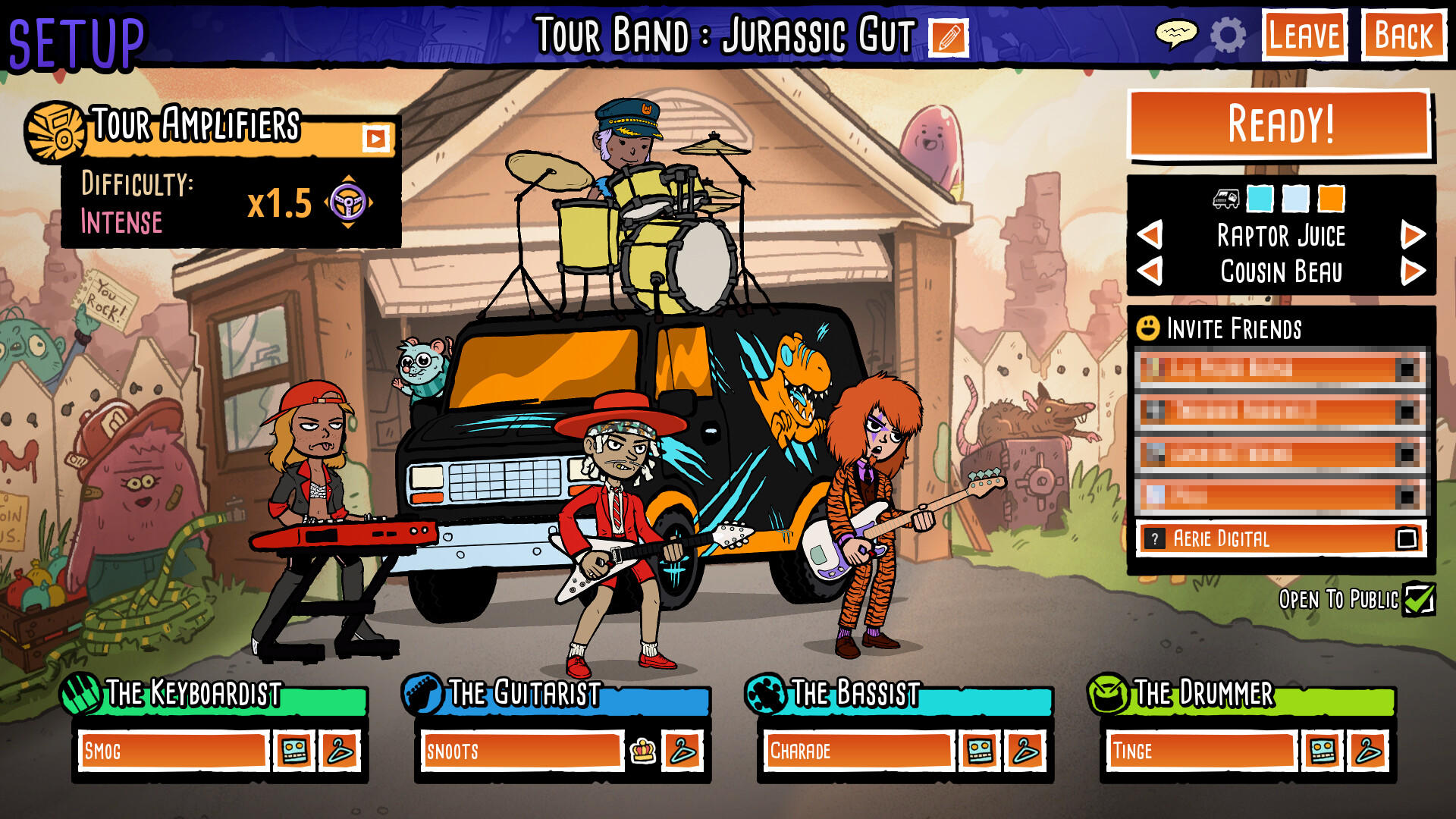 Screenshot of Battle Bands: Rock & Roll Deckbuilder