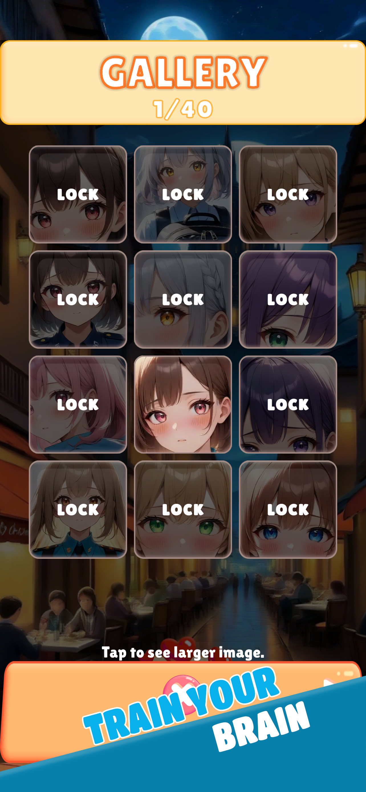 Anime Girl Jigsaw:Officer Game Screenshot