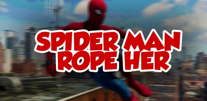 Banner of Spider Man Fighting Rope hero 1.0.1