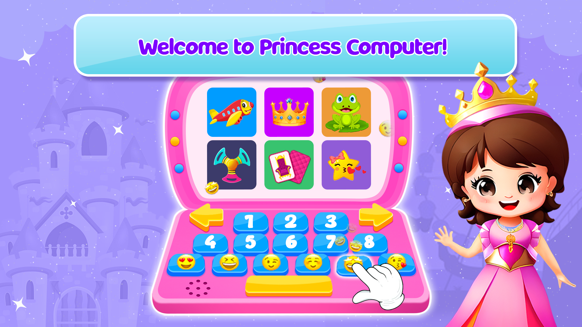 Princess Toy Computer ภาพหน้าจอเกม