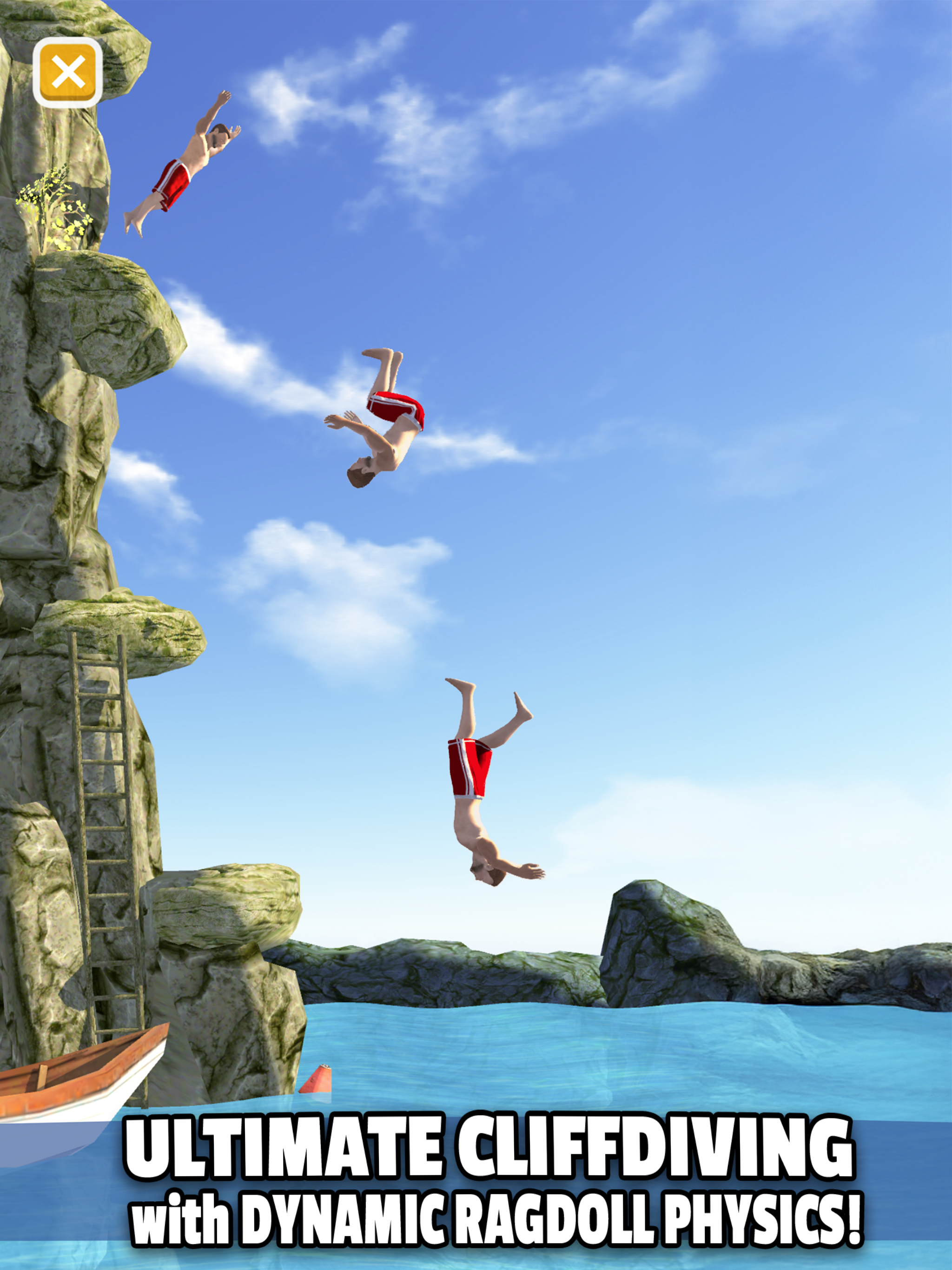 Flip Diving Game Screenshot