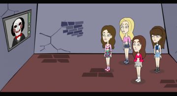 Pinky Girls Saw Trap Game Screenshot